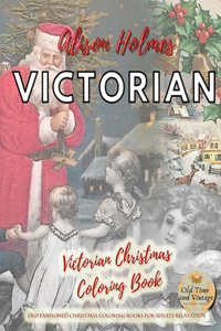 Victorian christmas coloring book