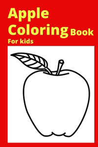 Apple Coloring Book For Kids