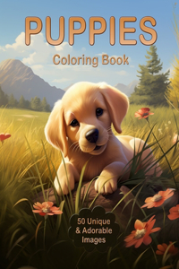 Puppies Coloring Book