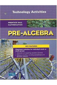 Prentice Hall Math Pre-Algebra Technology Activities Blackline Masters 2007