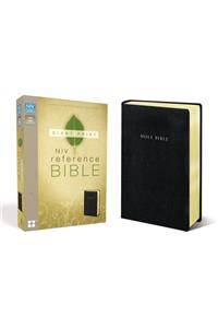 NIV, Reference Bible, Giant Print, Imitation Leather, Black