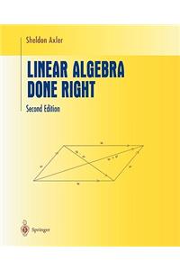 Linear Algebra Done Right