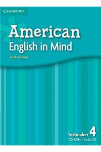 American English in Mind Level 4 Testmaker Audio CD and CD-ROM