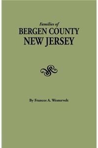 Families of Bergen County, New Jersey
