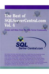 Best of SQLServerCentral.com Vol. 4