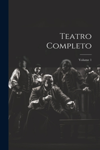 Teatro Completo; Volume 1