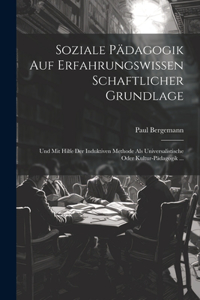 Soziale Pädagogik Auf Erfahrungswissen Schaftlicher Grundlage