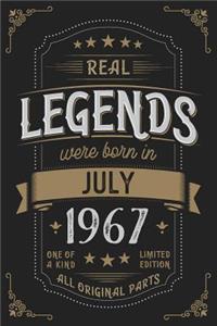 Real Legends were born in July 1967