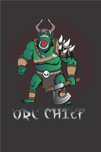 Orc Chief Notebook