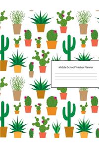 Middle School Teacher Planner