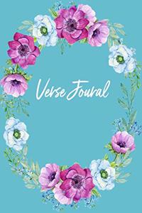 Verse Journal: Inspirational Notebook with Scripture Verses