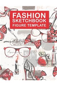 Fashion Sketchbook Figure Template