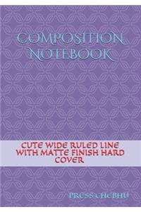 Composition Notebook