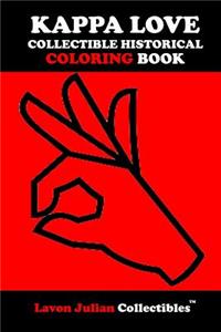 Kappa Love Collectible Historical Coloring Book