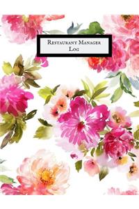 Restaurant Manager Log