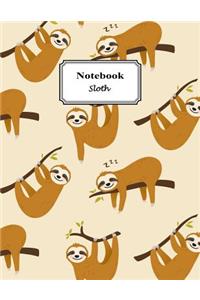 Notebook Sloth