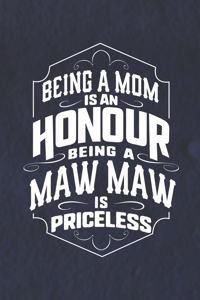 Being a Mom Is an Honor Being a Maw Maw Is Priceless