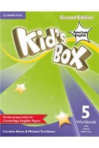 Kid's Box American English Level 5 Workbook with Online Resources