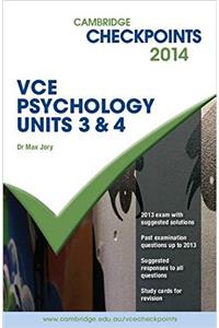 Cambridge Checkpoints VCE Psychology Units 3 and 4 2014 and Quiz Me More