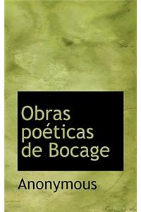 Obras Po Ticas de Bocage