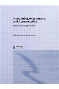 Accounting, Accountants and Accountability