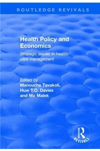 Health Policy and Economics