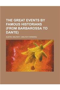 The Great Events by Famous Historians (from Barbarossa to Dante) Volume 06