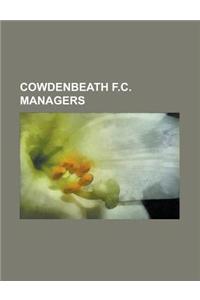 Cowdenbeath F.C. Managers