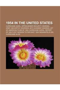 1954 in the United States