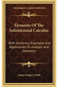 Elements of the Infinitesimal Calculus