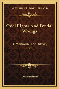 Odal Rights And Feudal Wrongs