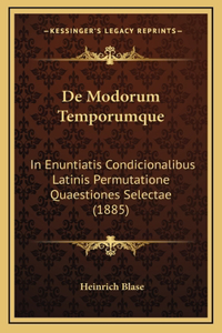 De Modorum Temporumque