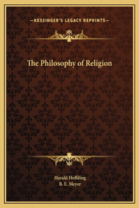 The Philosophy of Religion