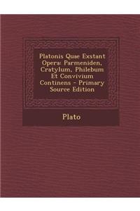 Platonis Quae Exstant Opera