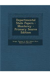 Departmental State Papers