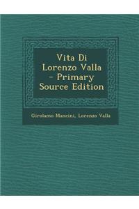 Vita Di Lorenzo Valla