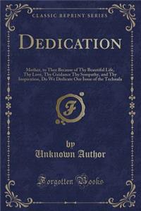 Dedication