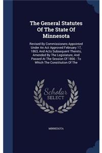 General Statutes Of The State Of Minnesota