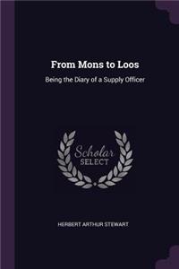 From Mons to Loos