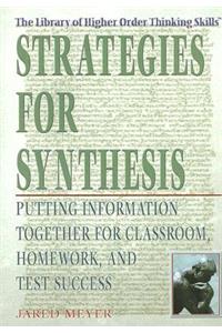 Strategies for Synthesis