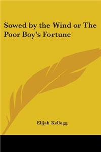 Sowed by the Wind or The Poor Boy's Fortune