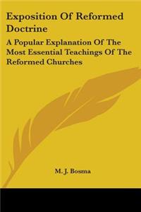 Exposition Of Reformed Doctrine