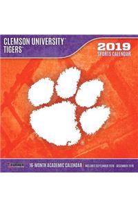Clemson Tigers 2019 12x12 Team Wall Calendar