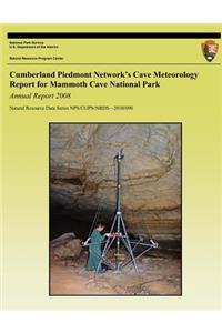 Cumberland Piedmont Network's Cave Meteorology Report for Mammoth Cave National Park