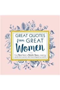 Great Quotes from Great Women