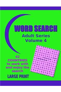 Word Search Adult Series Volume 4
