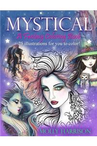 Mystical - A Fantasy Coloring Book