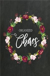 Chalkboard Journal - Organized Chaos (Original)