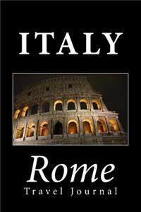 Rome Italy Travel Journal