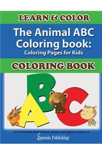 Animal ABC Coloring Book